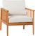 Outdoor Shellrich Coast Natural Accent Chair