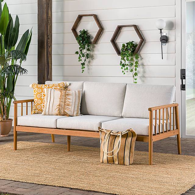 Outdoor Shellrich Coast Natural Sofa - Thumbnail - Image 3