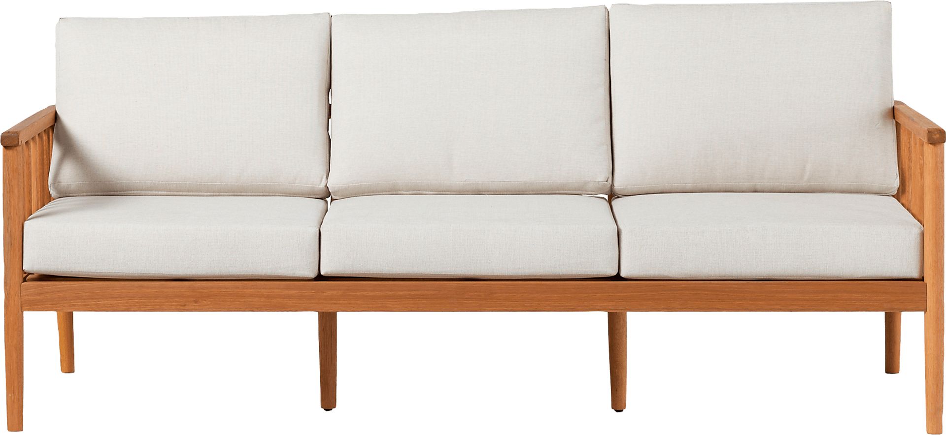 Outdoor Shellrich Coast Natural Sofa - Image 4