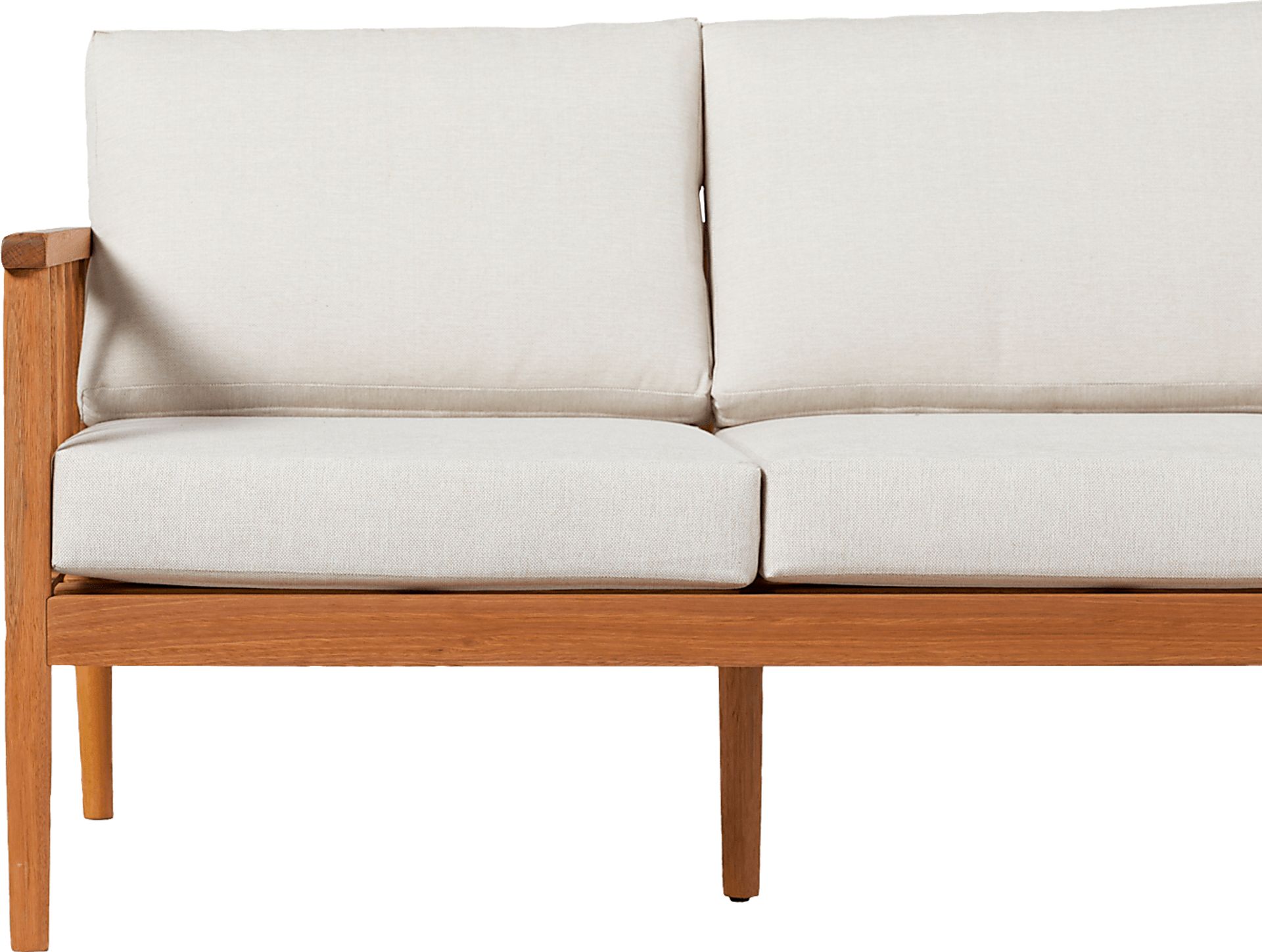 Outdoor Shellrich Coast Natural Sofa - Image 5