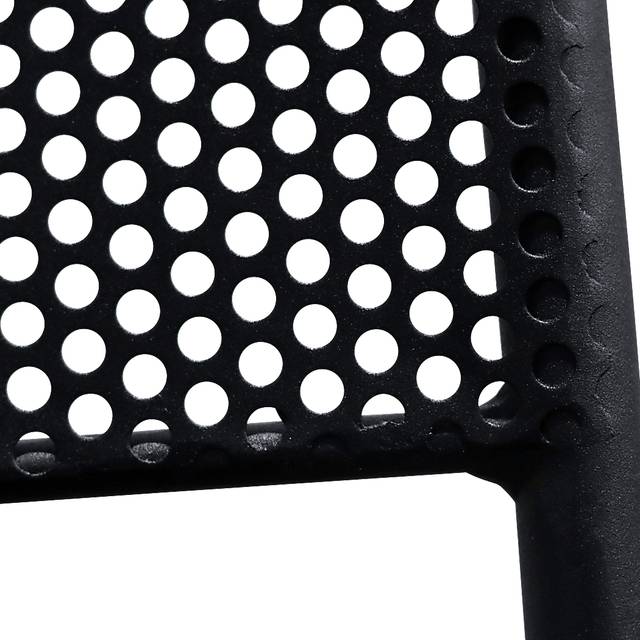 Outdoor Sherwoody Black Dining Chair, Set of 2 - Thumbnail - Image 11