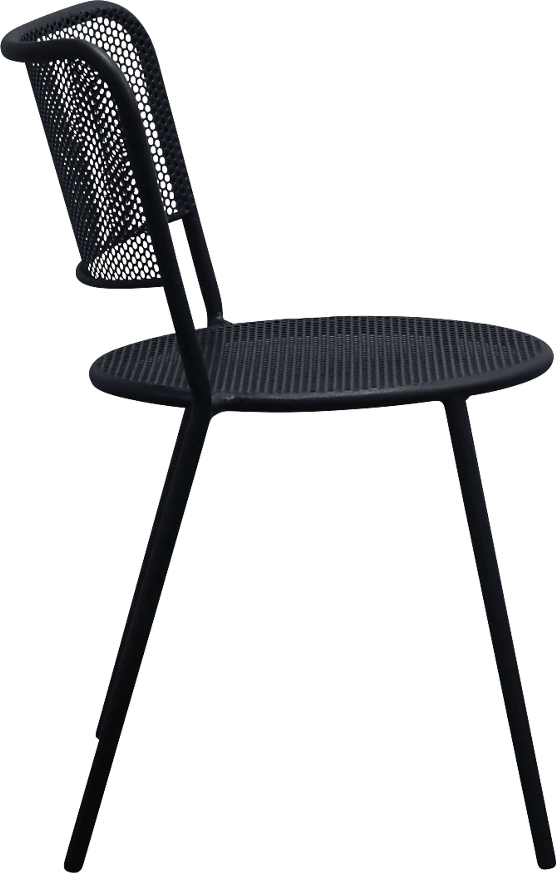 Outdoor Sherwoody Black Dining Chair, Set of 2 - Image 7