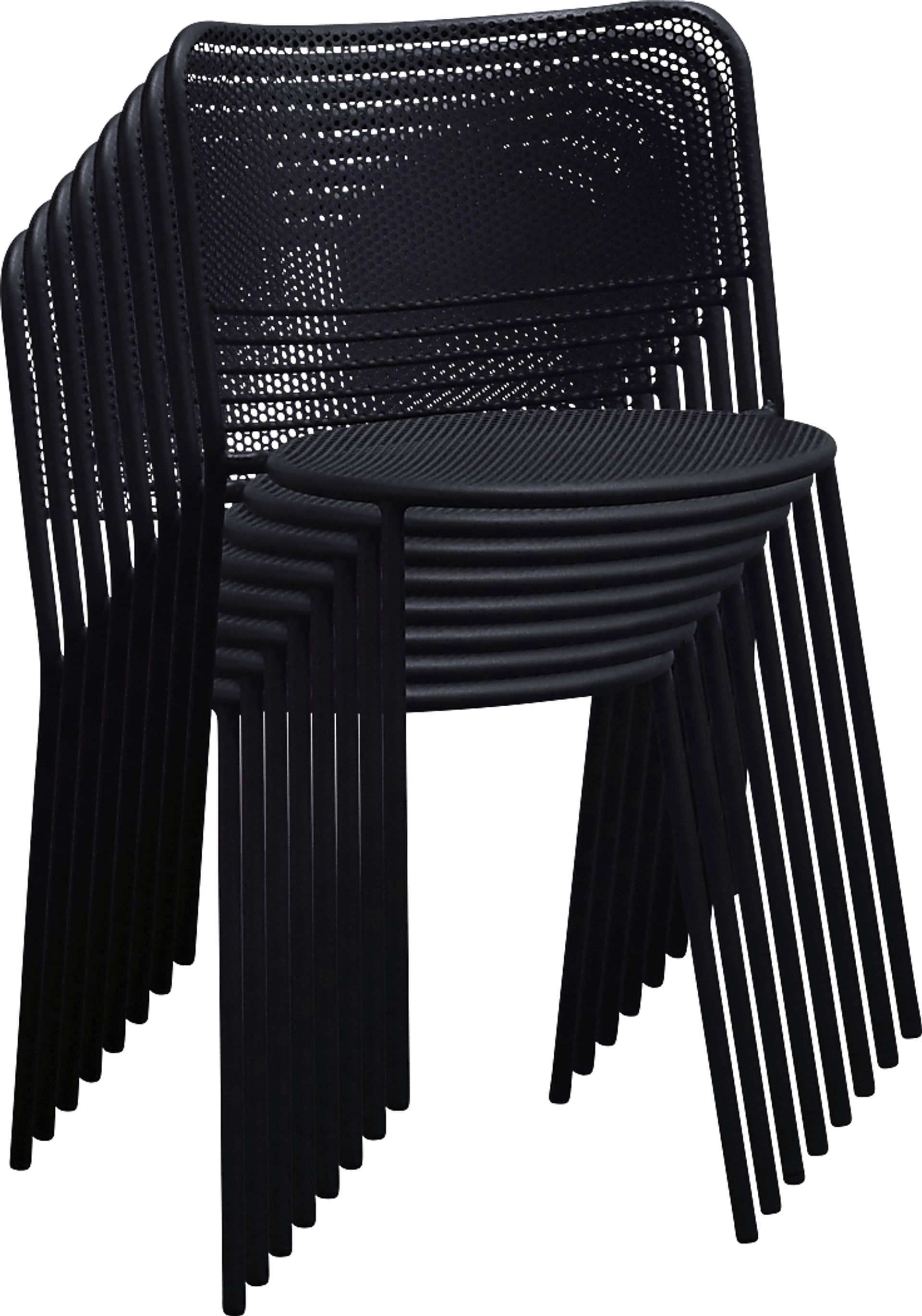 Outdoor Sherwoody Black Dining Chair, Set of 2 - Image 10