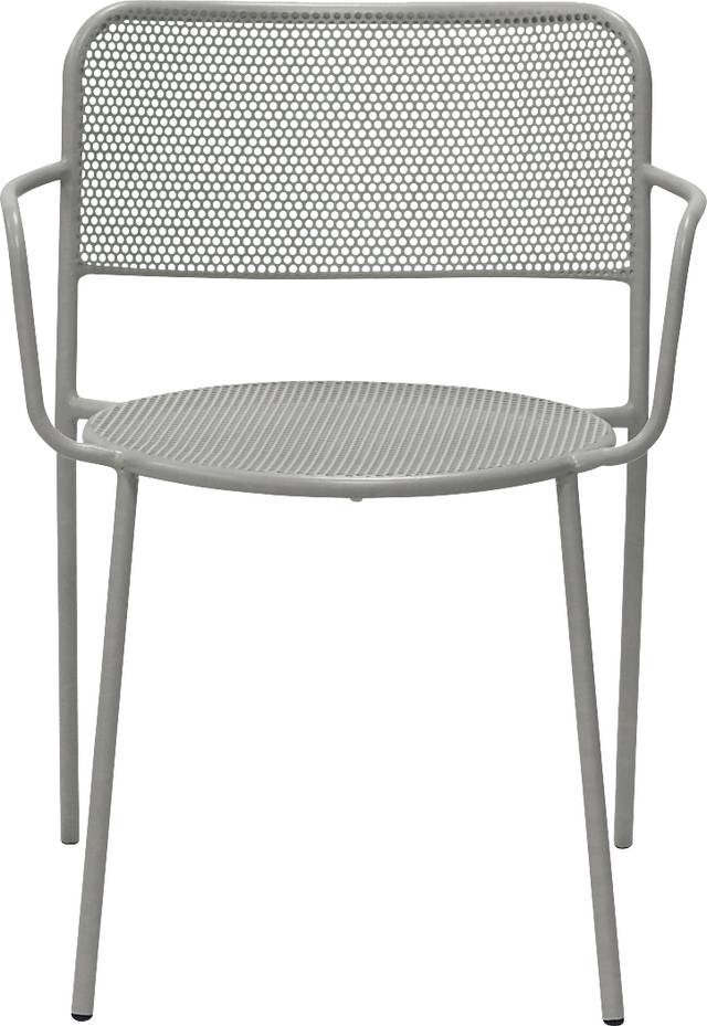 Outdoor Sherwoody Gray Arm Chair, Set of 2 - Thumbnail - Image 2