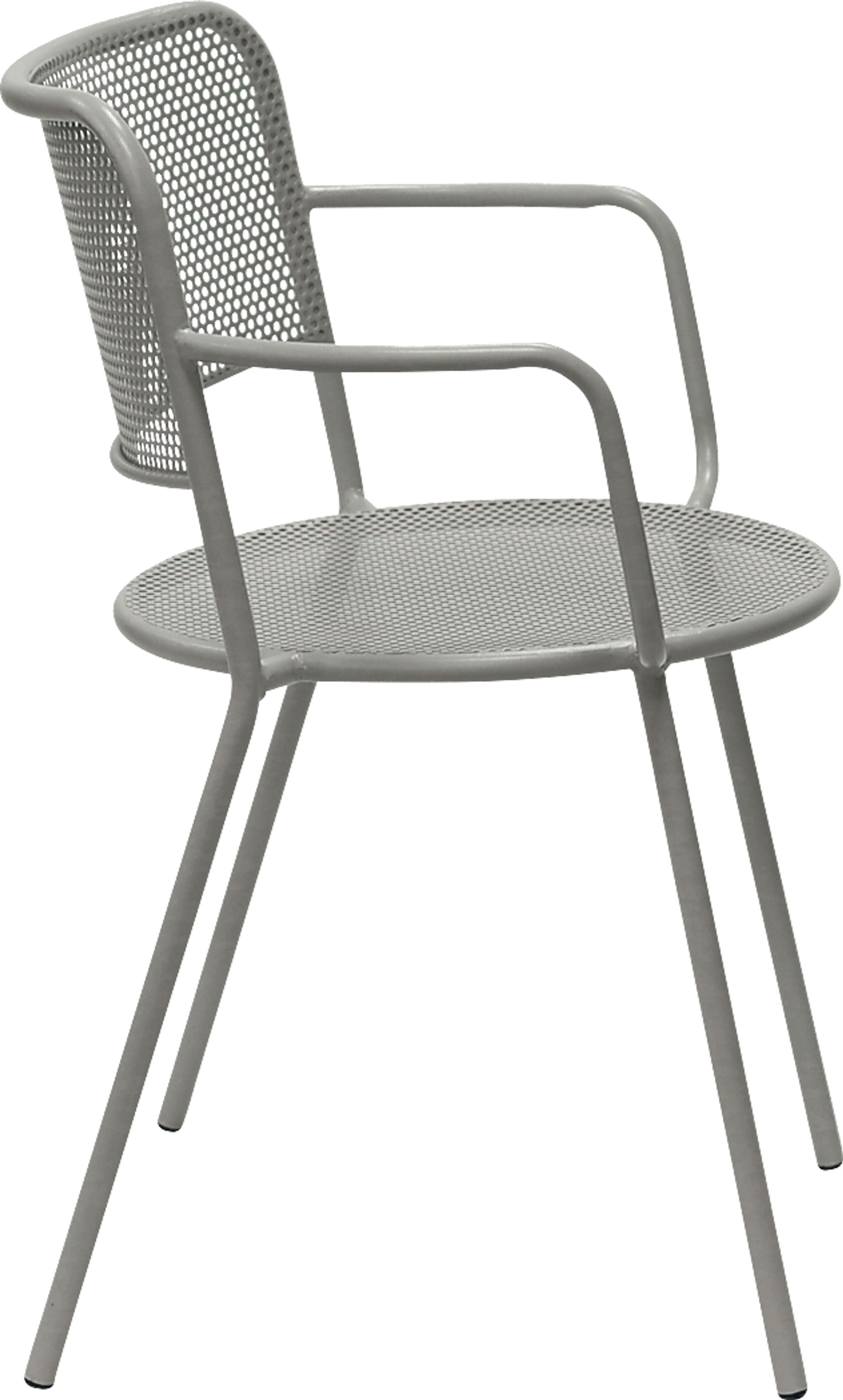 Outdoor Sherwoody Gray Arm Chair, Set of 2 - Image 3