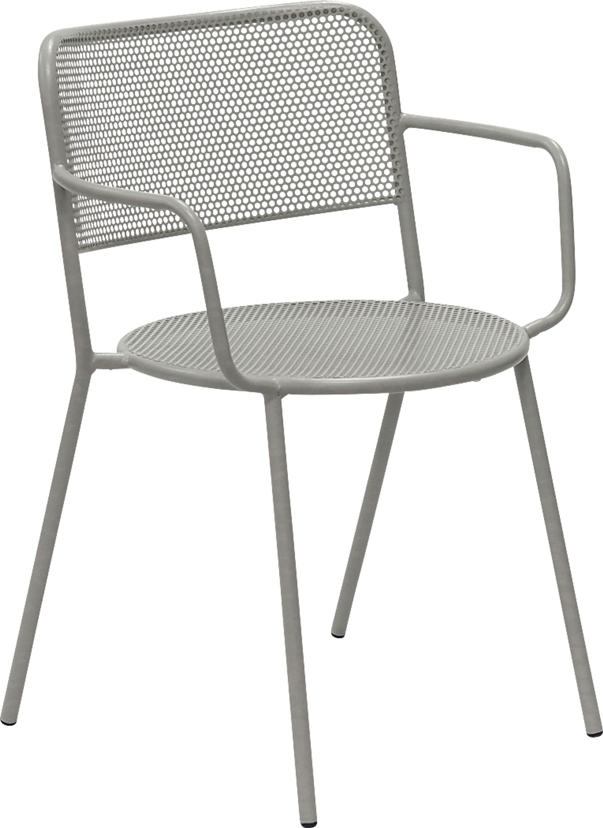 Outdoor Sherwoody Gray Arm Chair, Set of 2 - Image 1