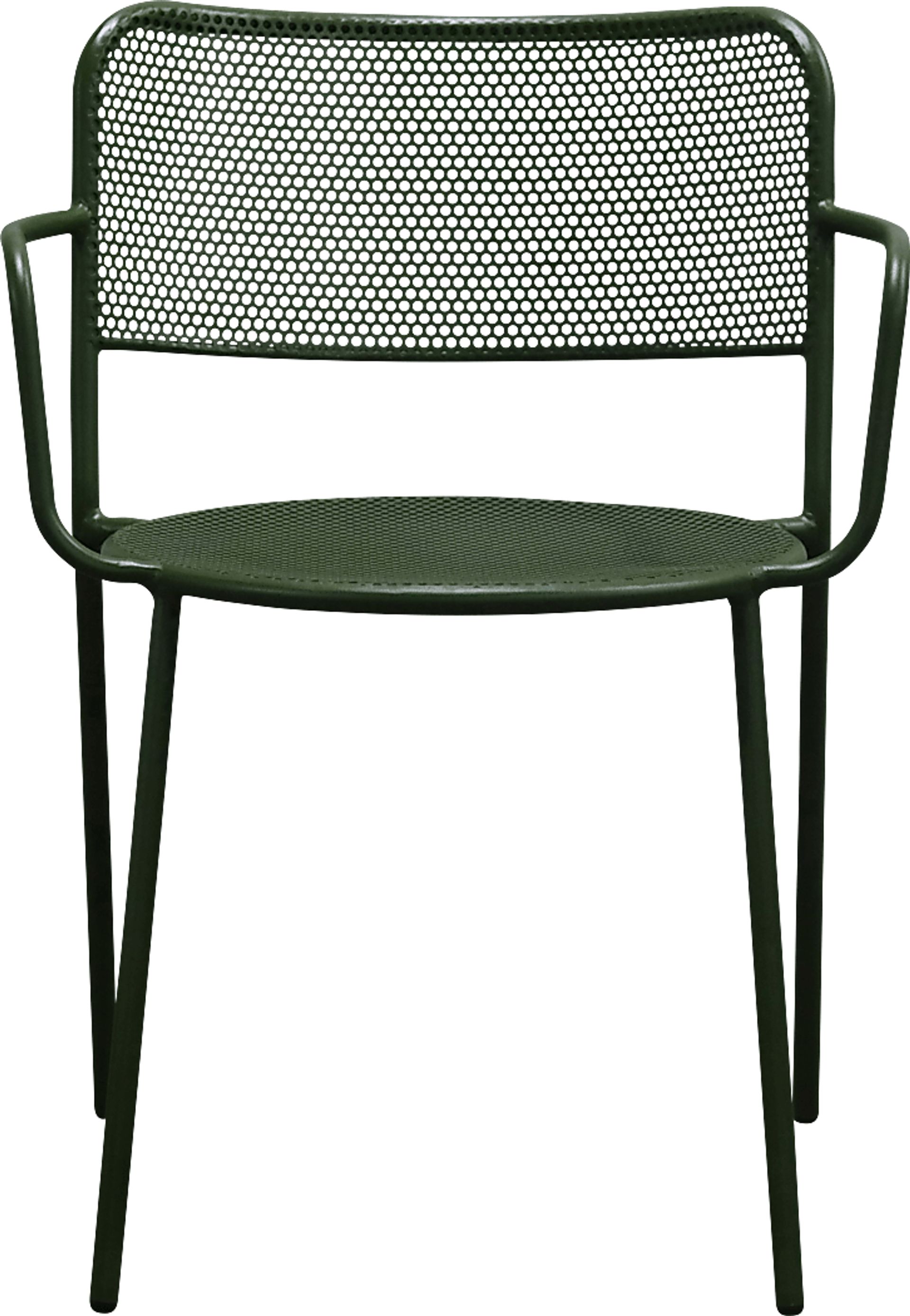 Outdoor Sherwoody Green Arm Chair, Set of 2 - Image 3