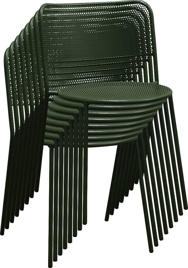 Outdoor Sherwoody Green Dining Chair, Set of 2 - Thumbnail - Image 9