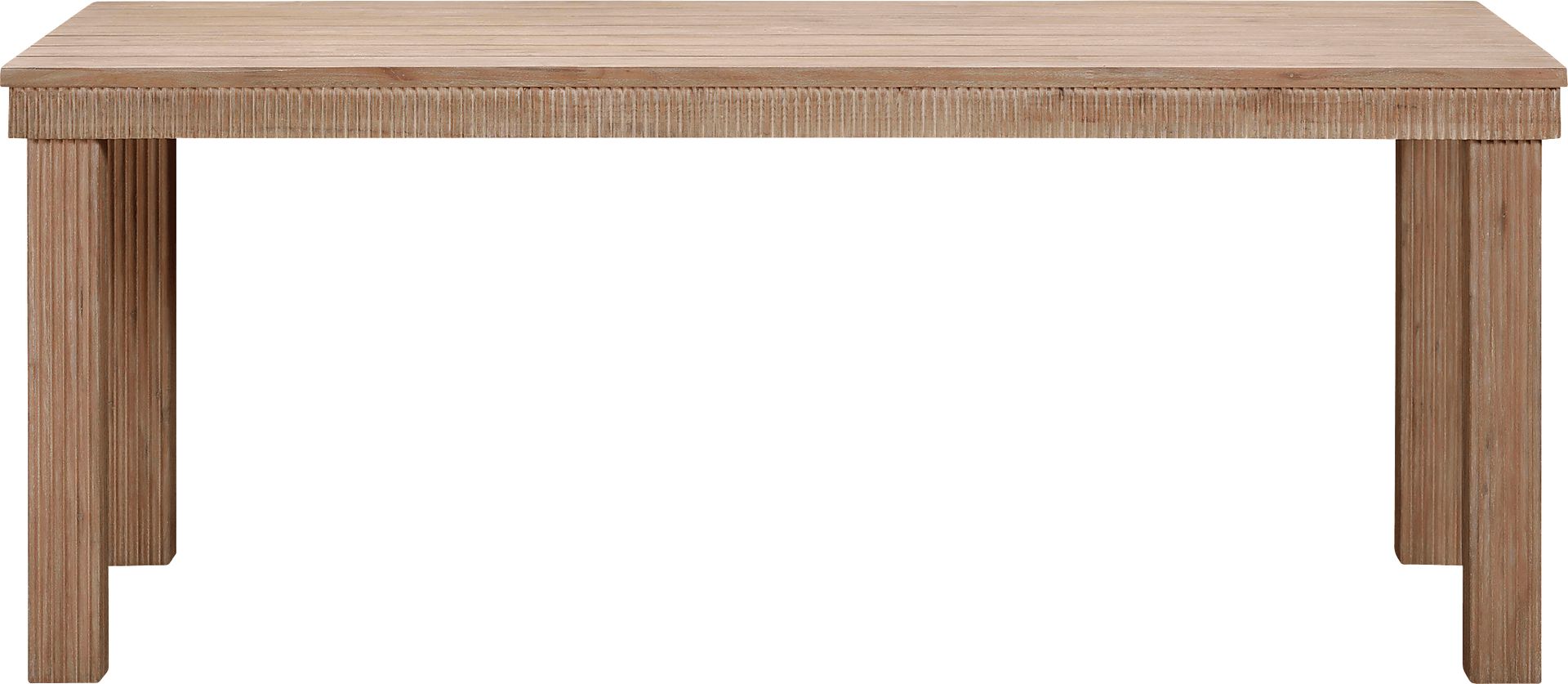 Outdoor Sodhi Brown 75 in. Dining Table - Image 2