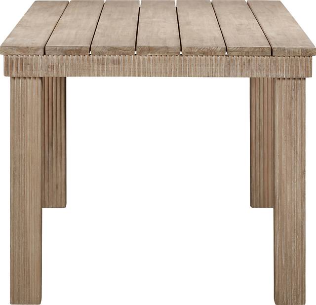 Outdoor Sodhi Brown 75 in. Dining Table - Thumbnail - Image 3