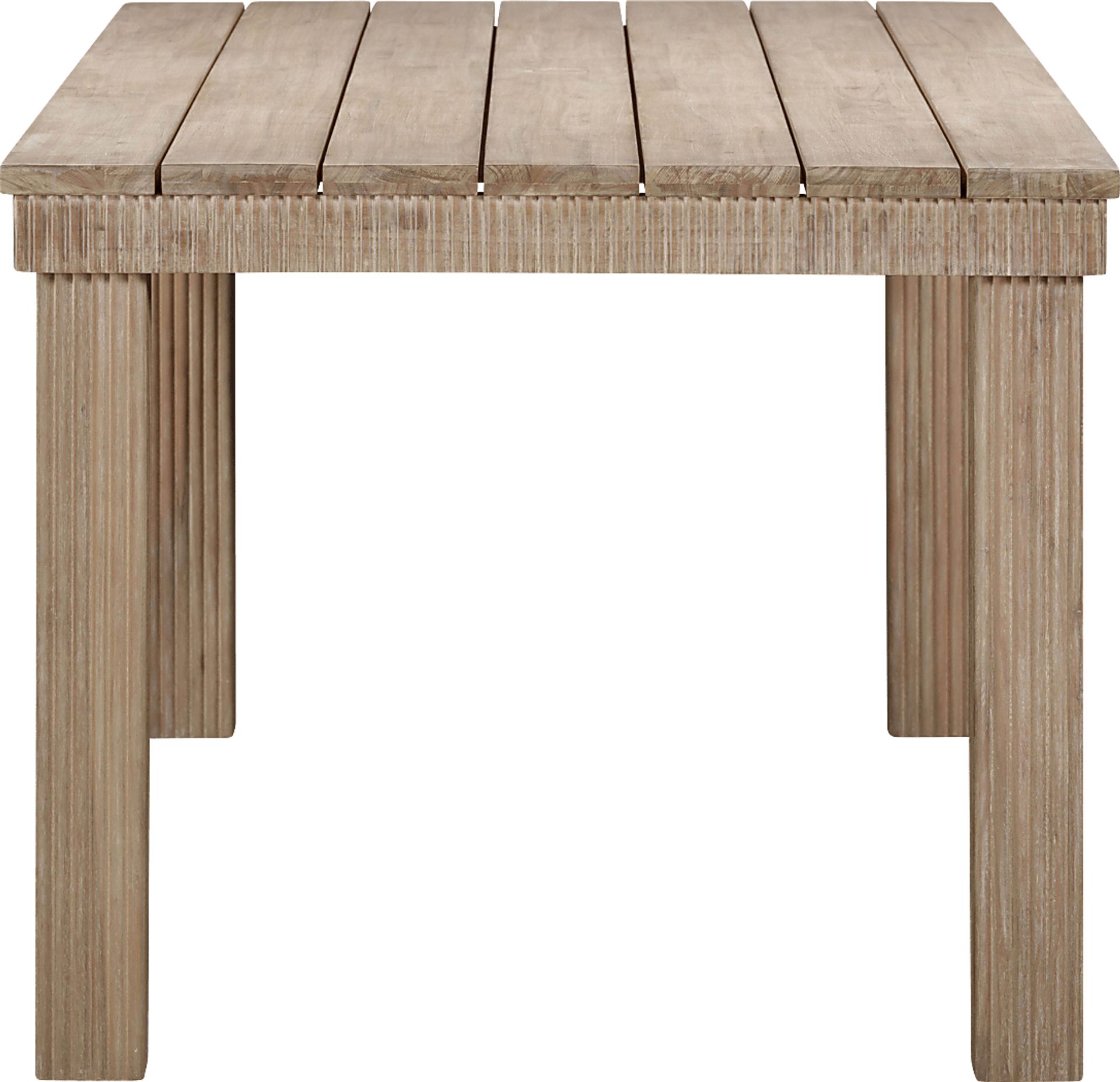 Outdoor Sodhi Brown 75 in. Dining Table - Image 3