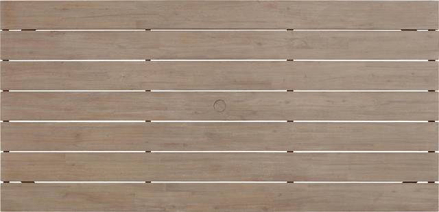 Outdoor Sodhi Brown 75 in. Dining Table - Thumbnail - Image 4