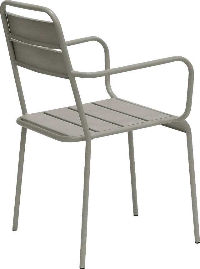 Outdoor Sowelle Gray Arm Chair, Set of 2 - Thumbnail - Image 5