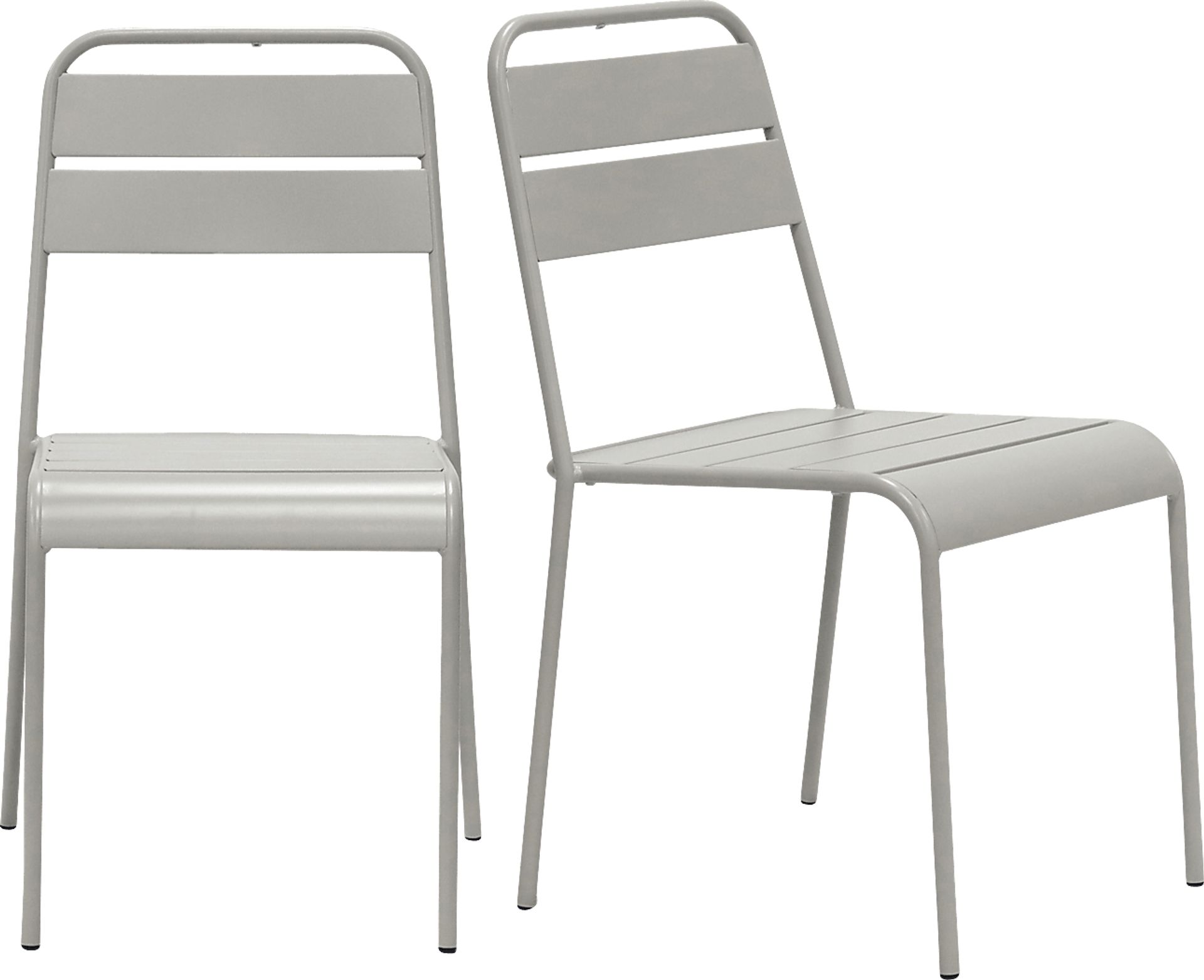 Outdoor Sowelle Gray Dining Chair, Set of 2 - Image 1