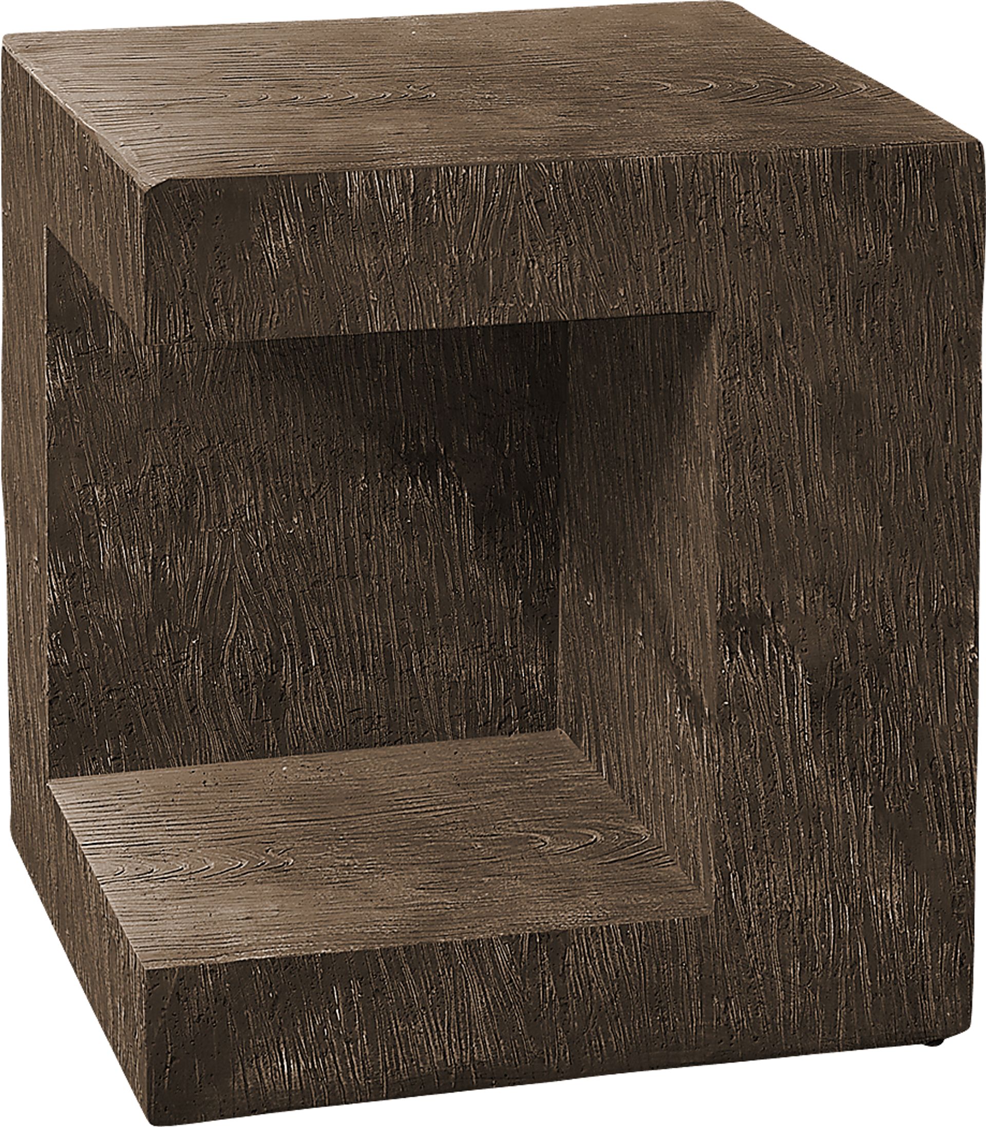 Outdoor Spheremart Brown End Table - Image 1
