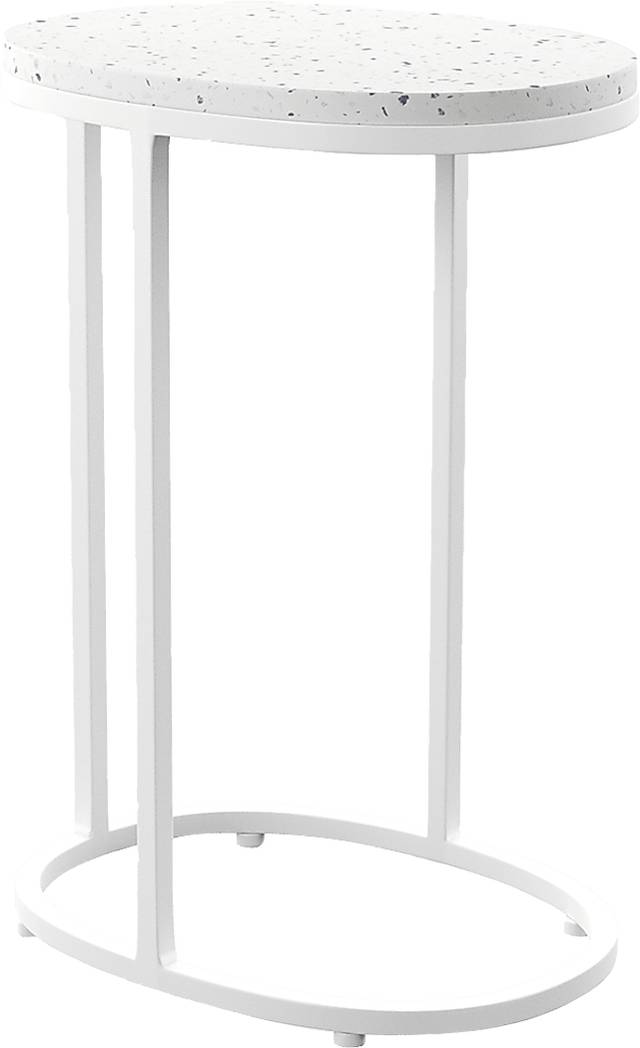 Outdoor Storrington White Nesting Tables Set of 2 - Thumbnail - Image 3