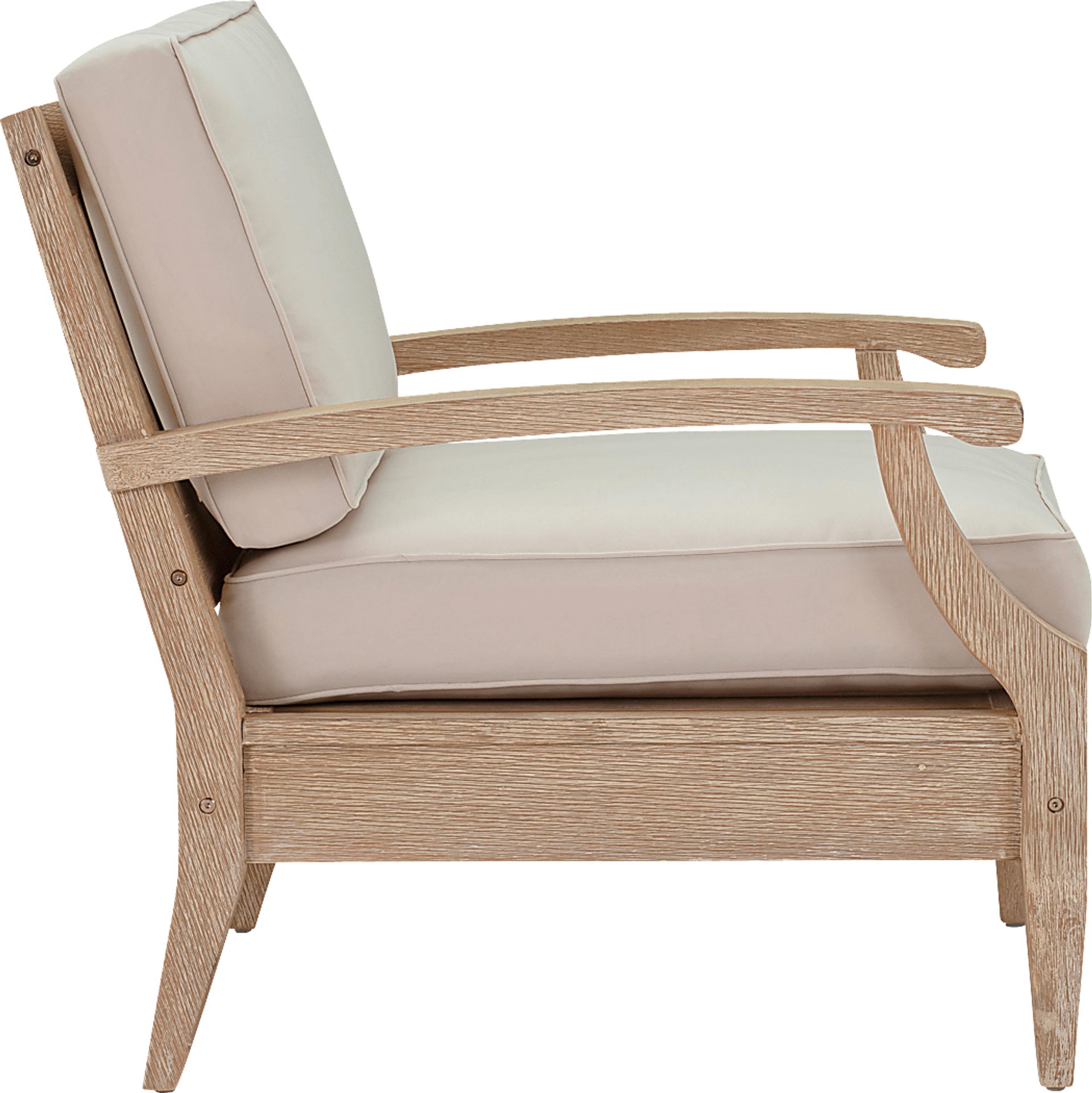 Outdoor Takena Beige Accent Chair - Image 3