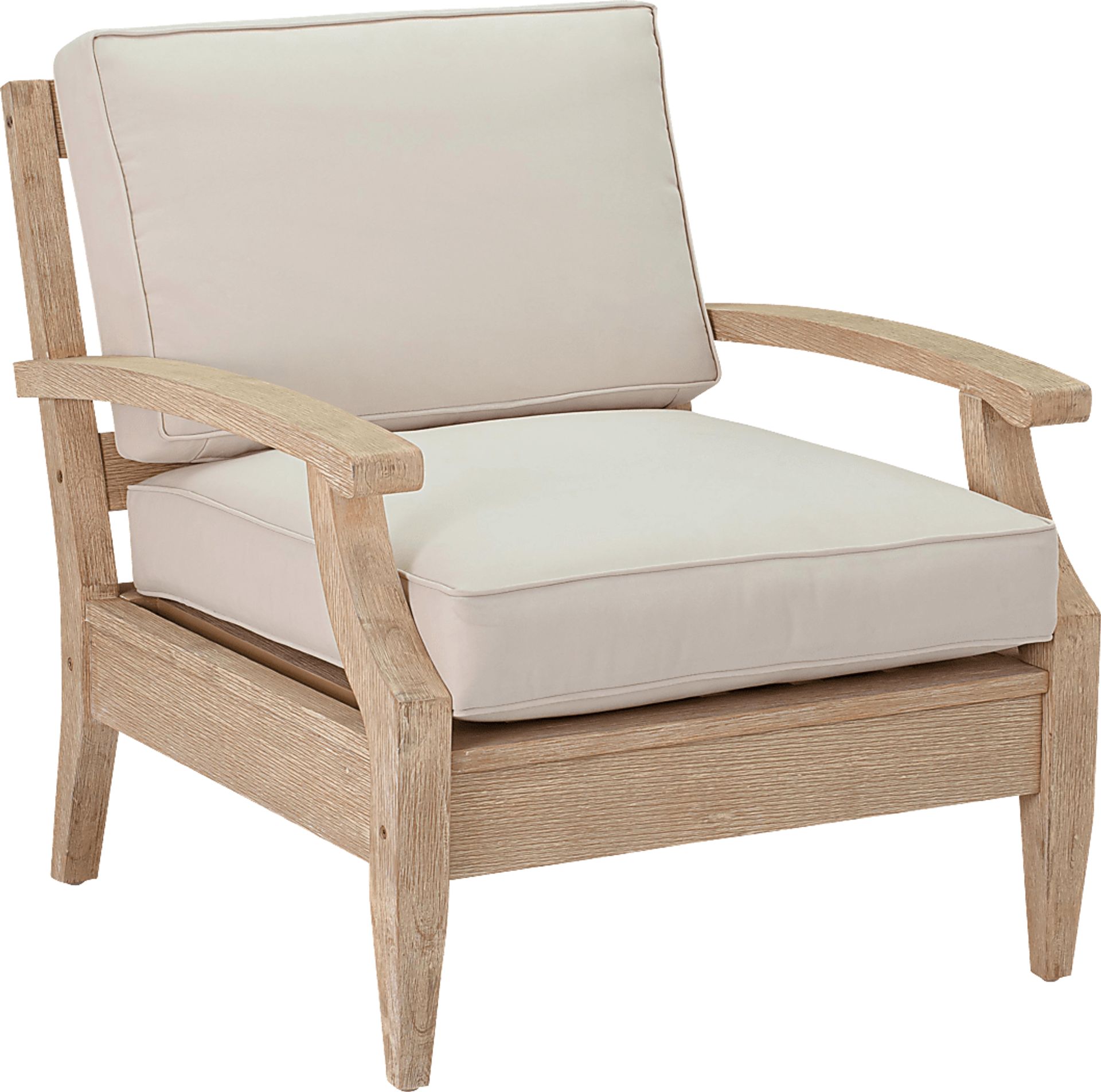 Outdoor Takena Beige Accent Chair - Image 1