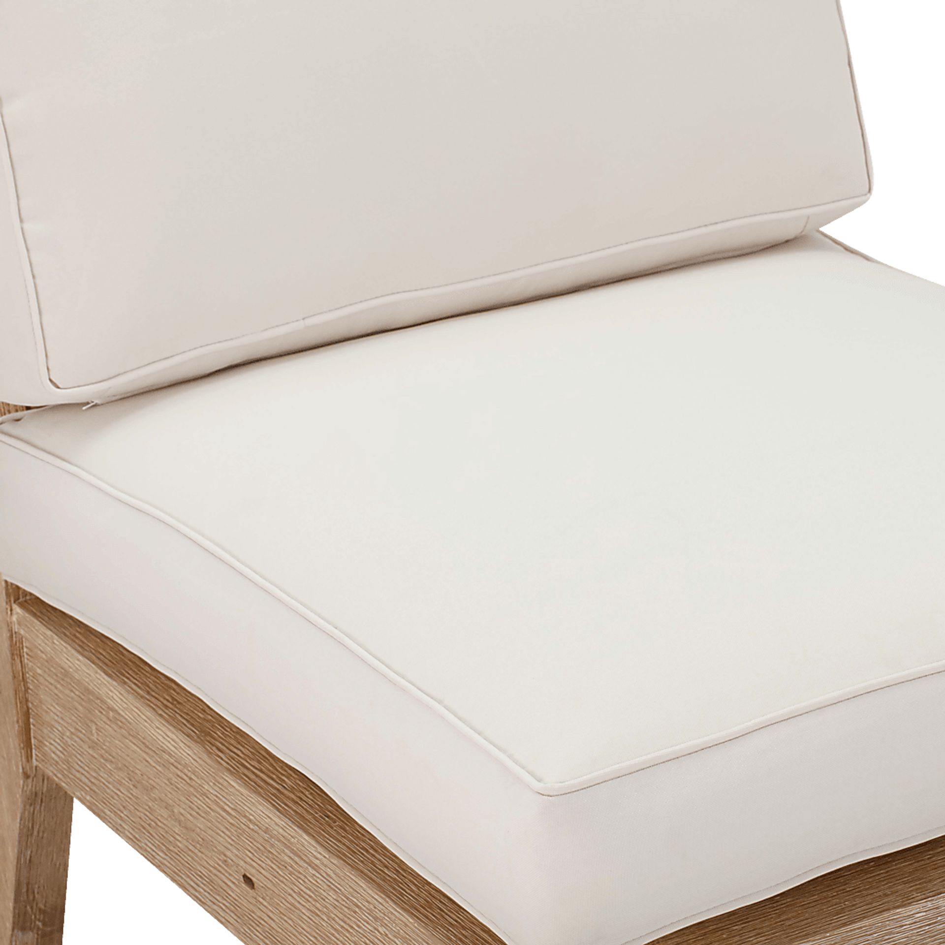 Outdoor Takena Beige Armless Chair - Image 6