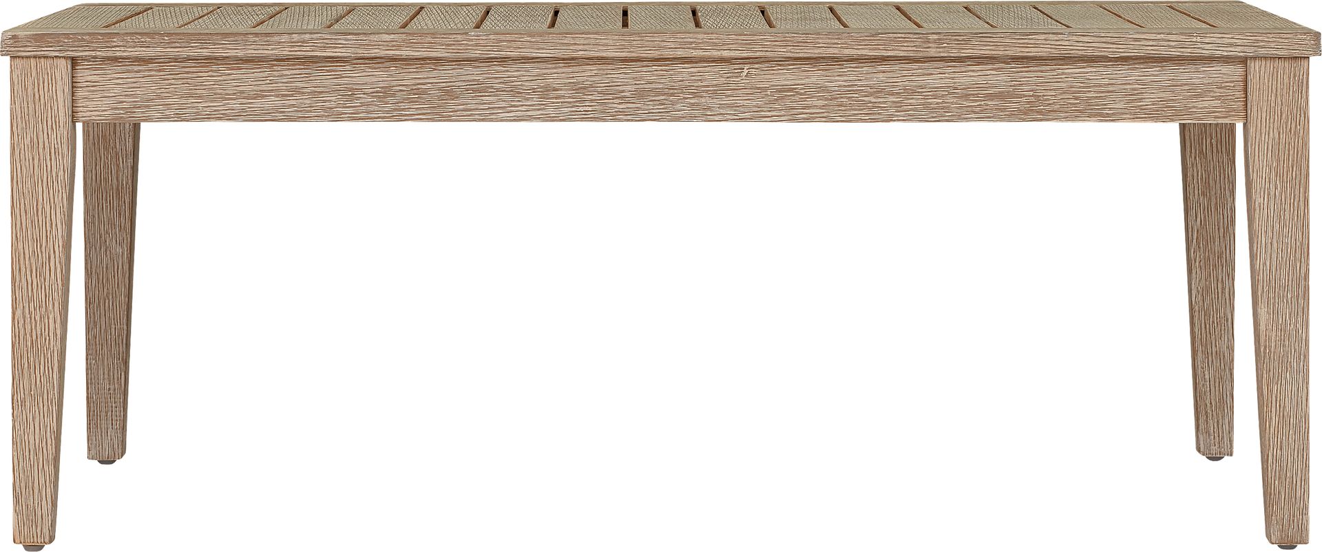 Outdoor Takena Beige Coffee Table - Image 2