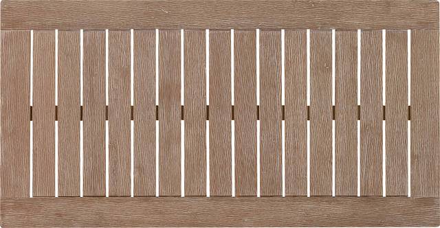 Outdoor Takena Beige Coffee Table - Thumbnail - Image 4
