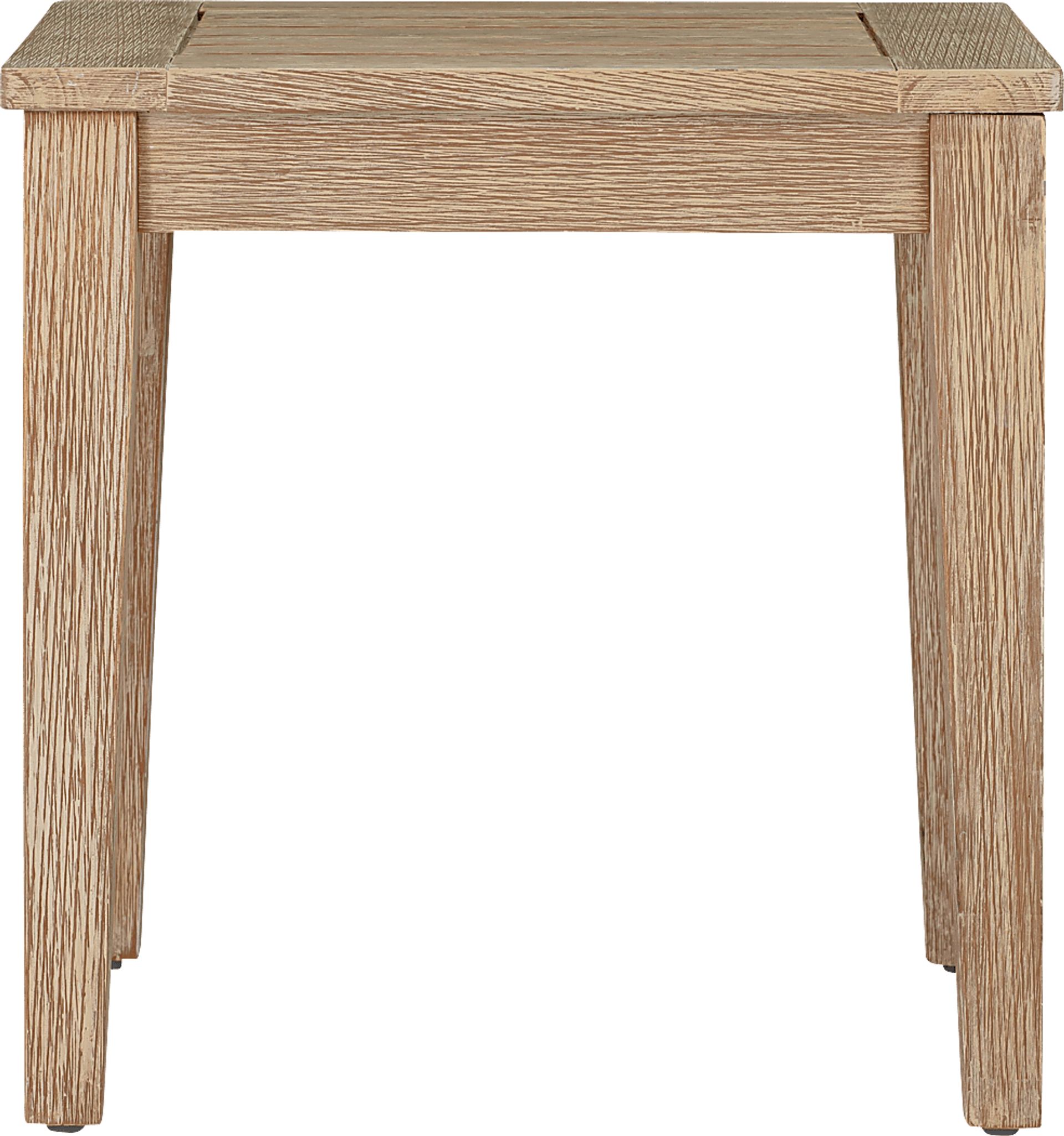 Outdoor Takena Beige End Table - Image 2