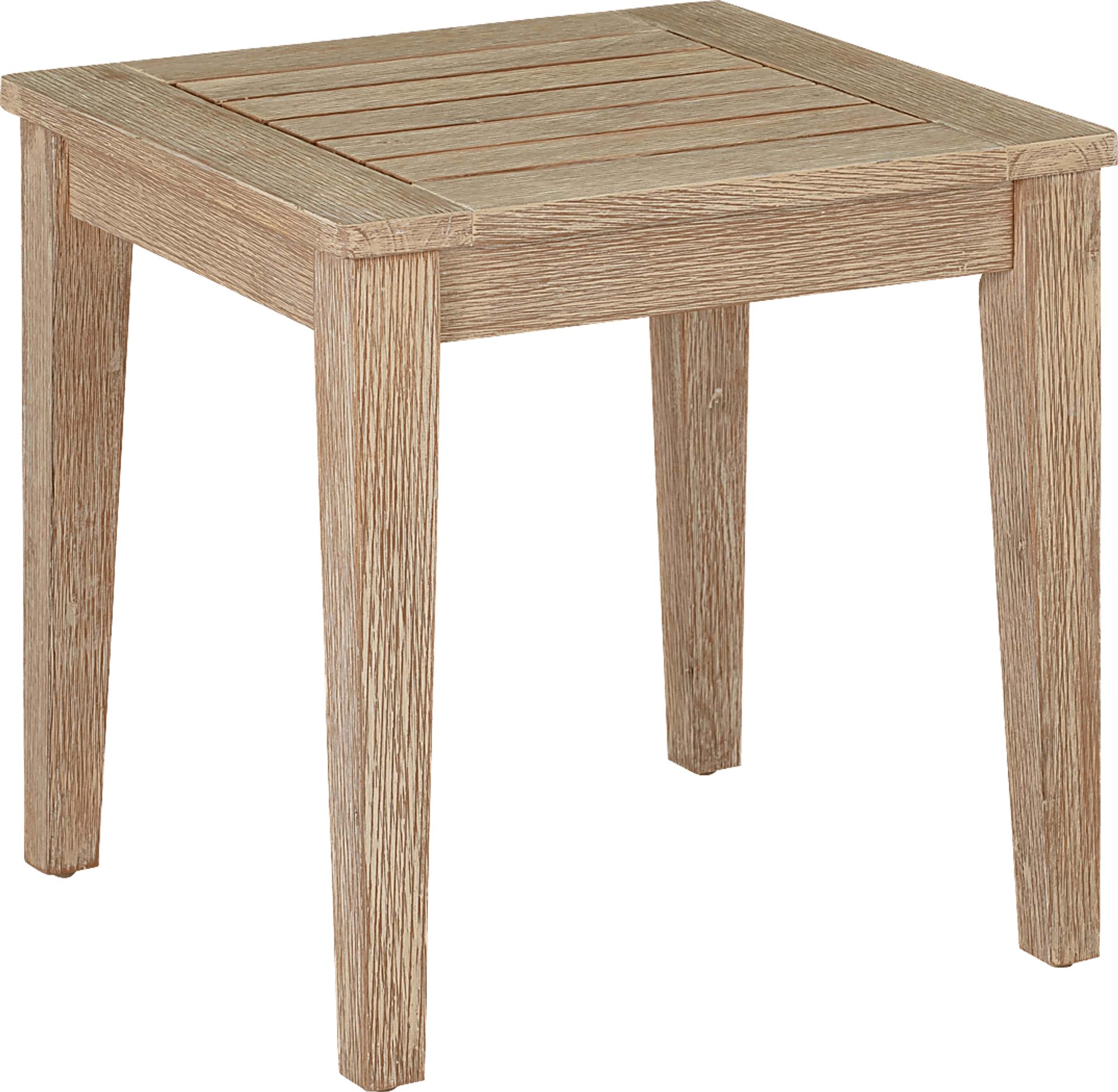 Outdoor Takena Beige End Table - Image 1
