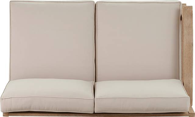 Outdoor Takena Beige Left Loveseat - Thumbnail - Image 4