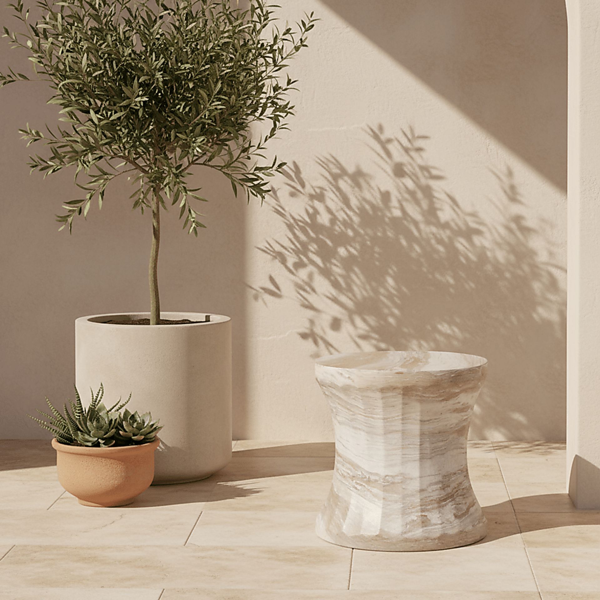 Outdoor Tatisa Multi Accent Table - Image 2
