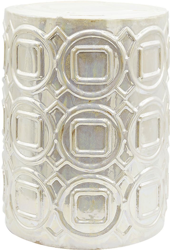 Outdoor Thirlmere Cream Garden Stool