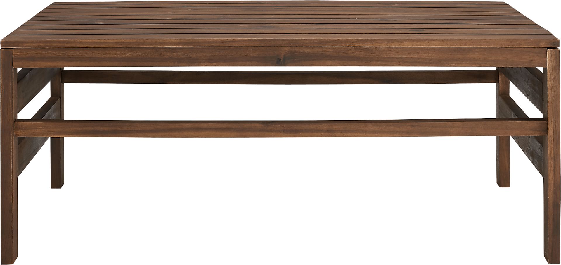 Outdoor Tonalea Dark Brown Cocktail Table - Image 1