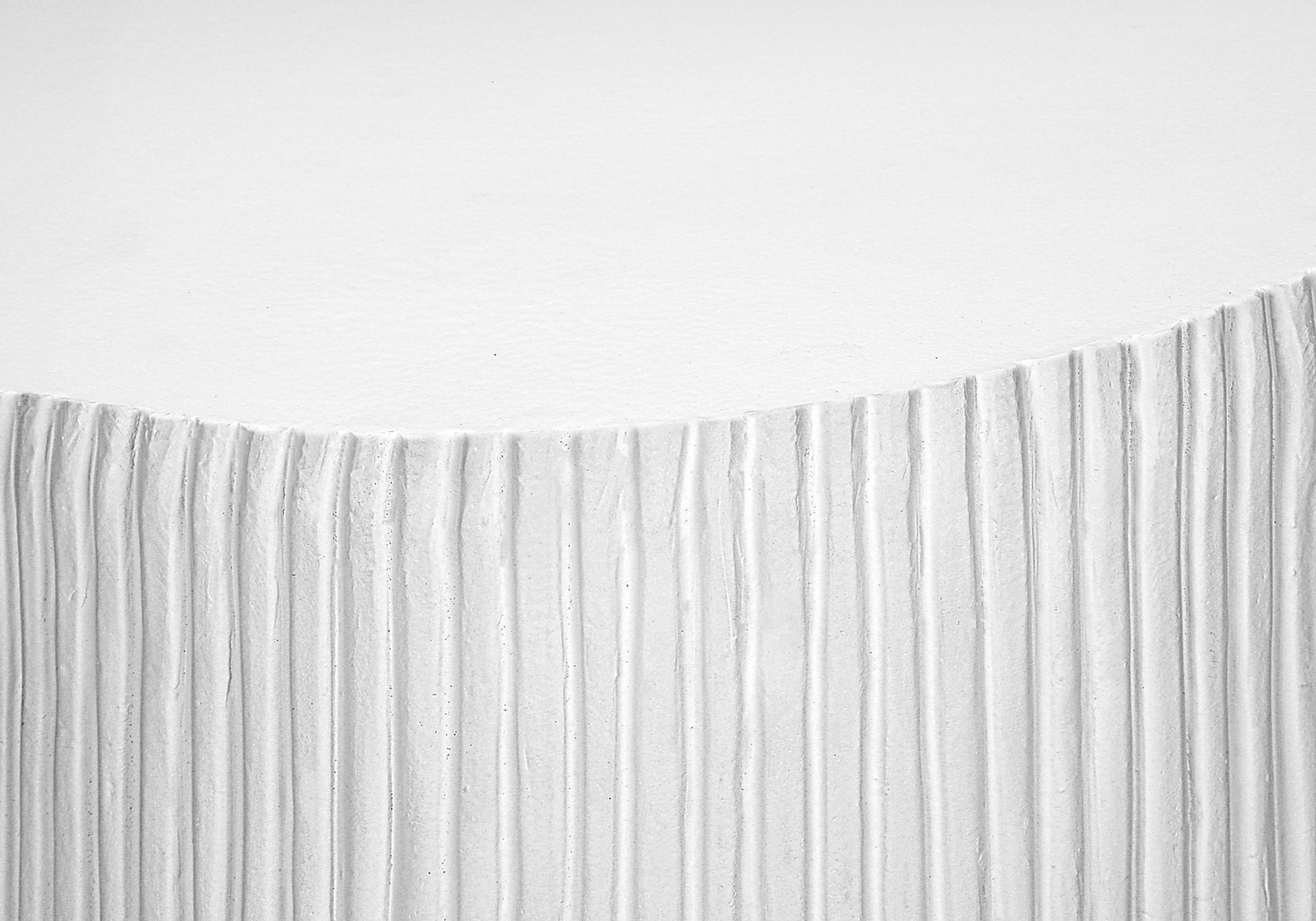 Outdoor Tucany White End Table - Image 5