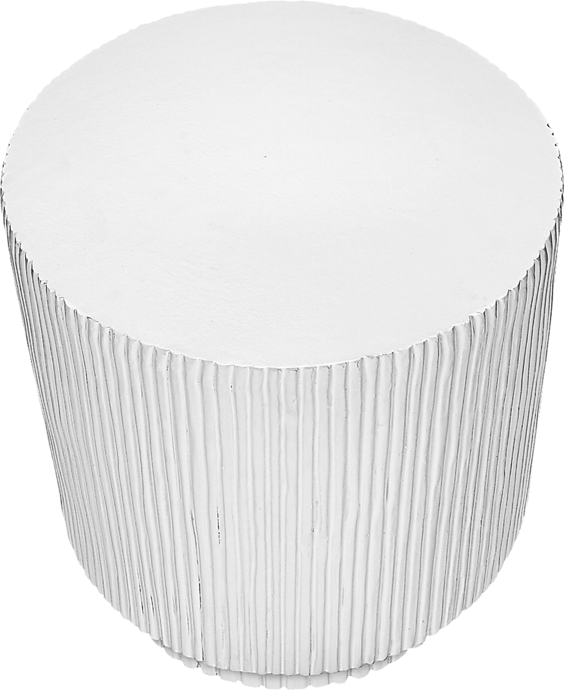 Outdoor Tucany White End Table - Image 6