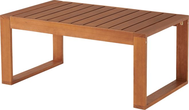 Outdoor Vandenberghe Brown Cocktail Table