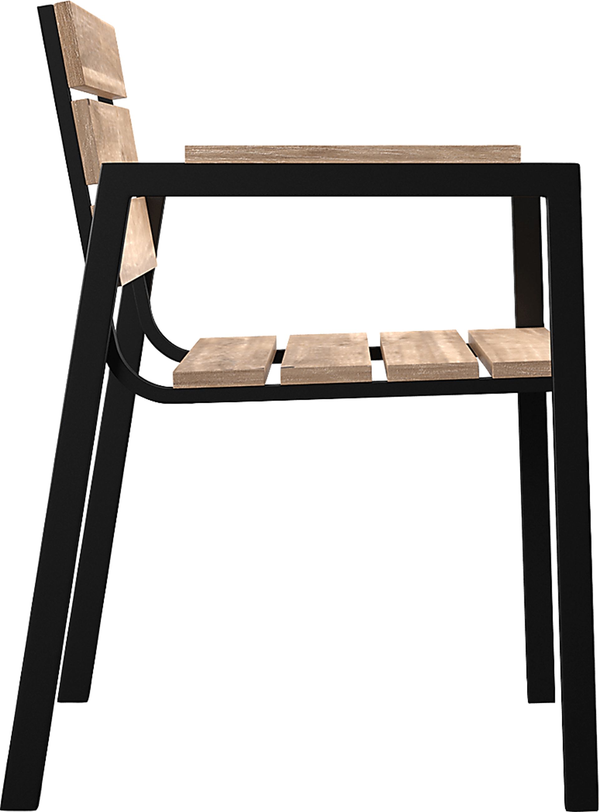 Vermissa Natural Outdoor Arm Chair, Set of 2 - Image 4