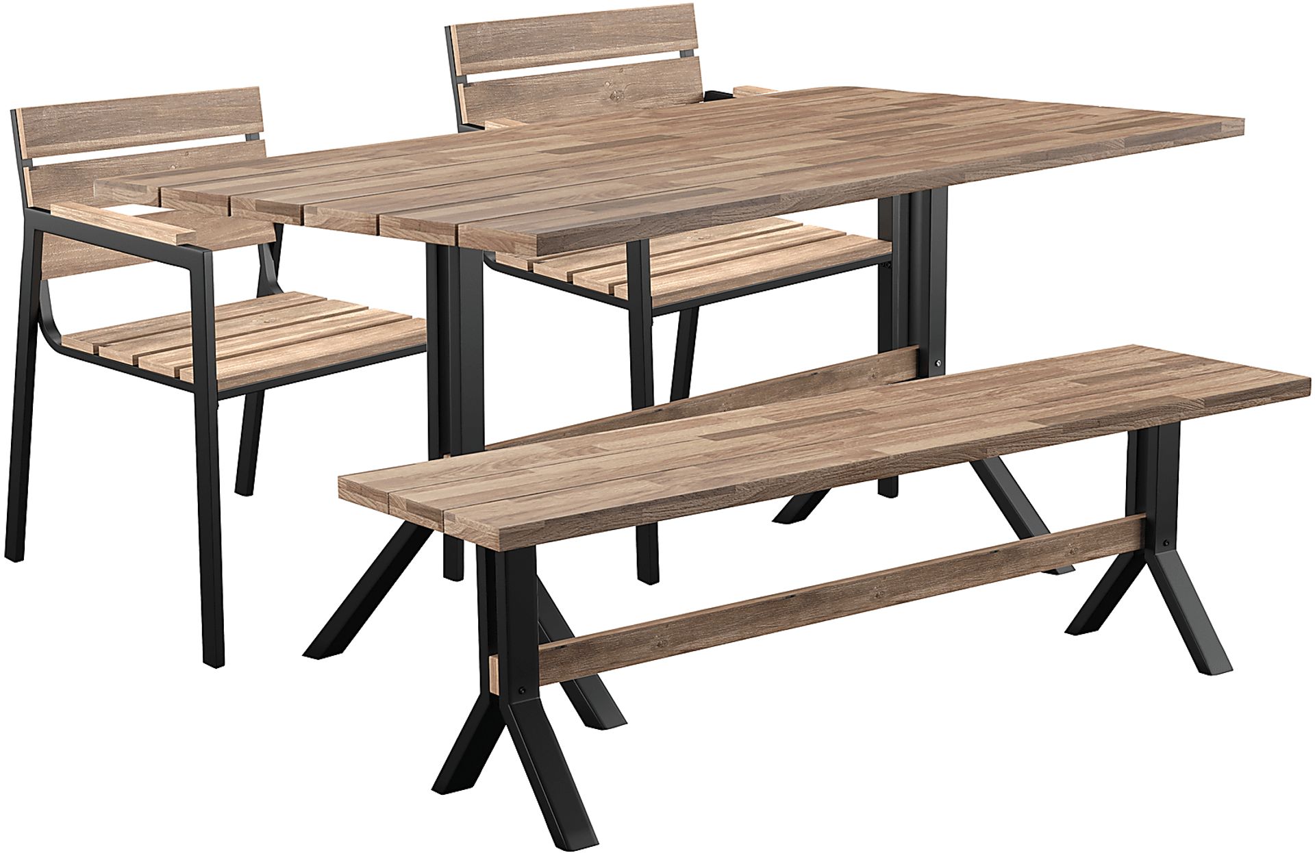 Vermissa Natural Outdoor Dining Table - Image 8