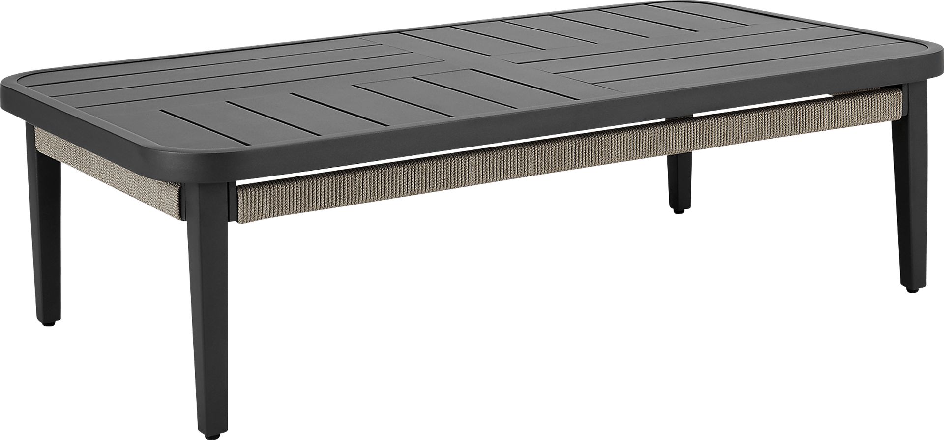 Outdoor Virdover Gray Cocktail Table - Image 3