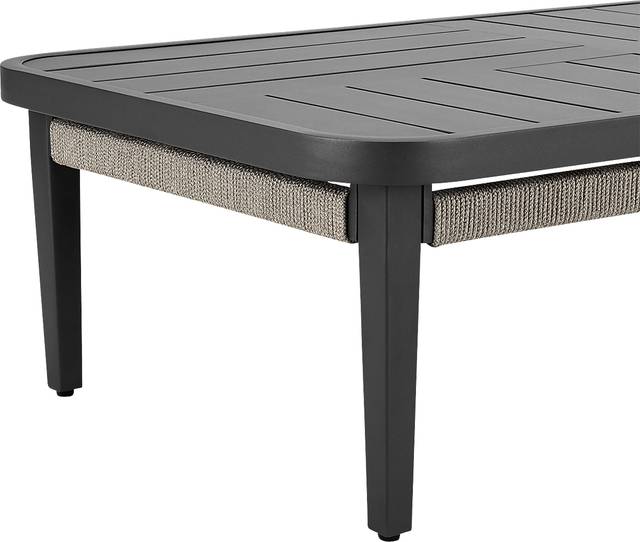 Outdoor Virdover Gray Cocktail Table - Thumbnail - Image 5