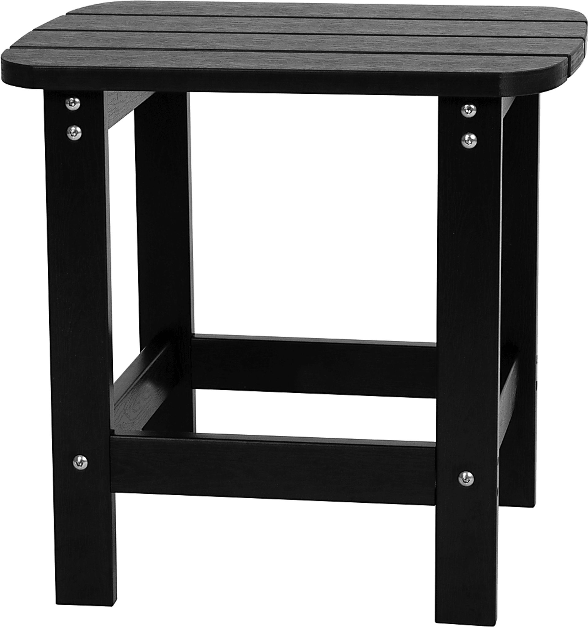Outdoor Winnie Elle Black Rocking Chairs and Accent Table - Image 5