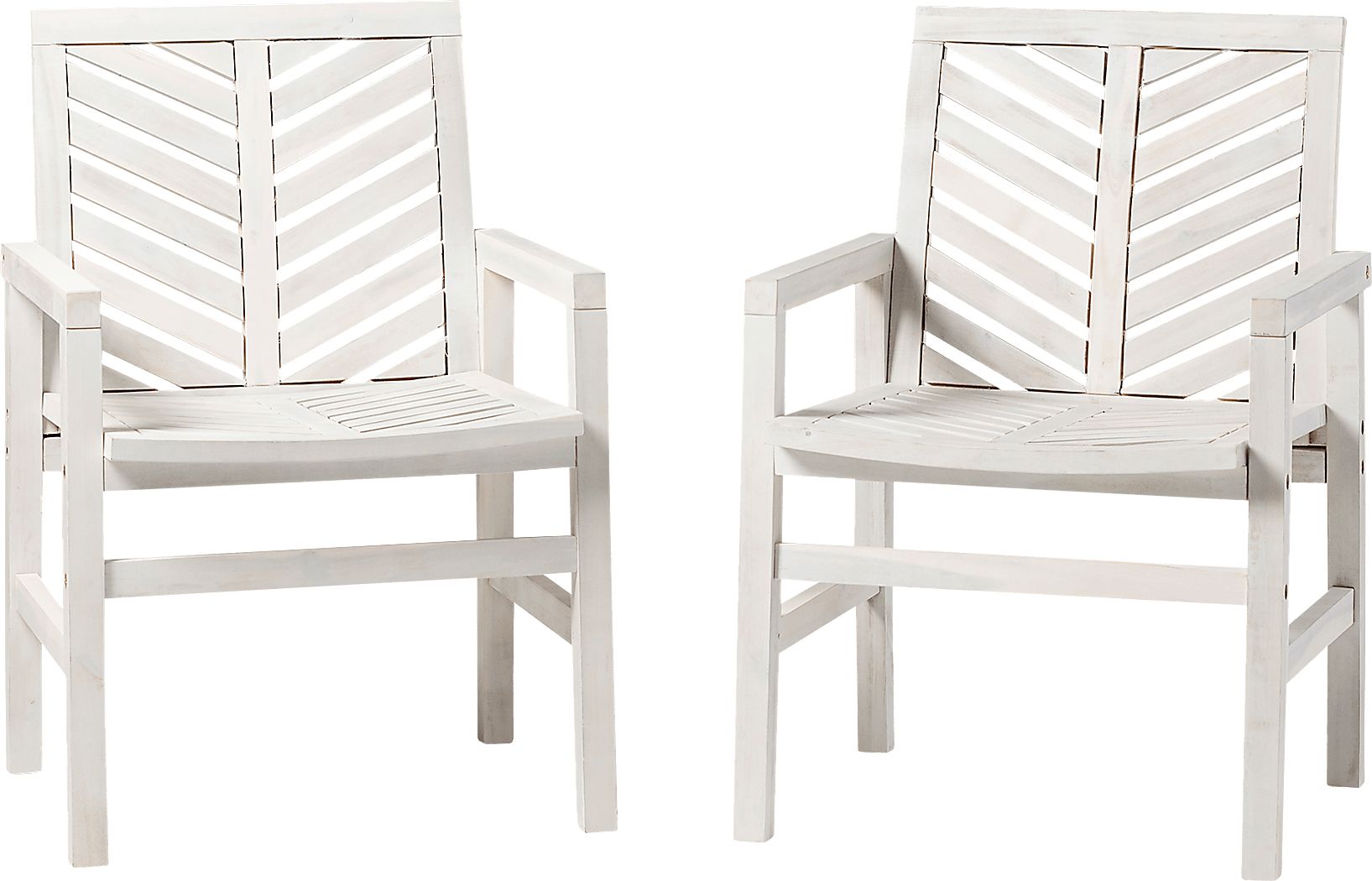 Outdoor Worcaster White Accent Chair - Thumbnail 3