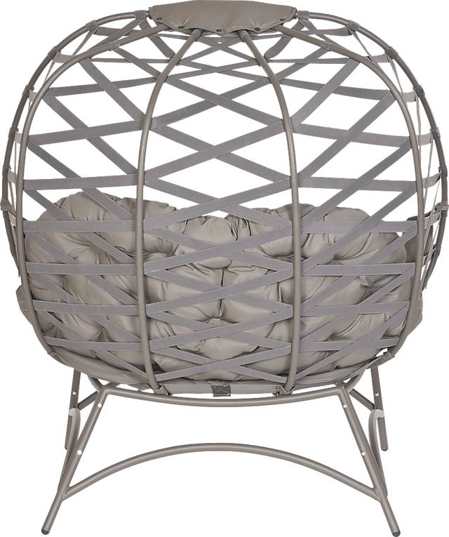 Outdoor Zabolio Beige Loveseat - Thumbnail - Image 2