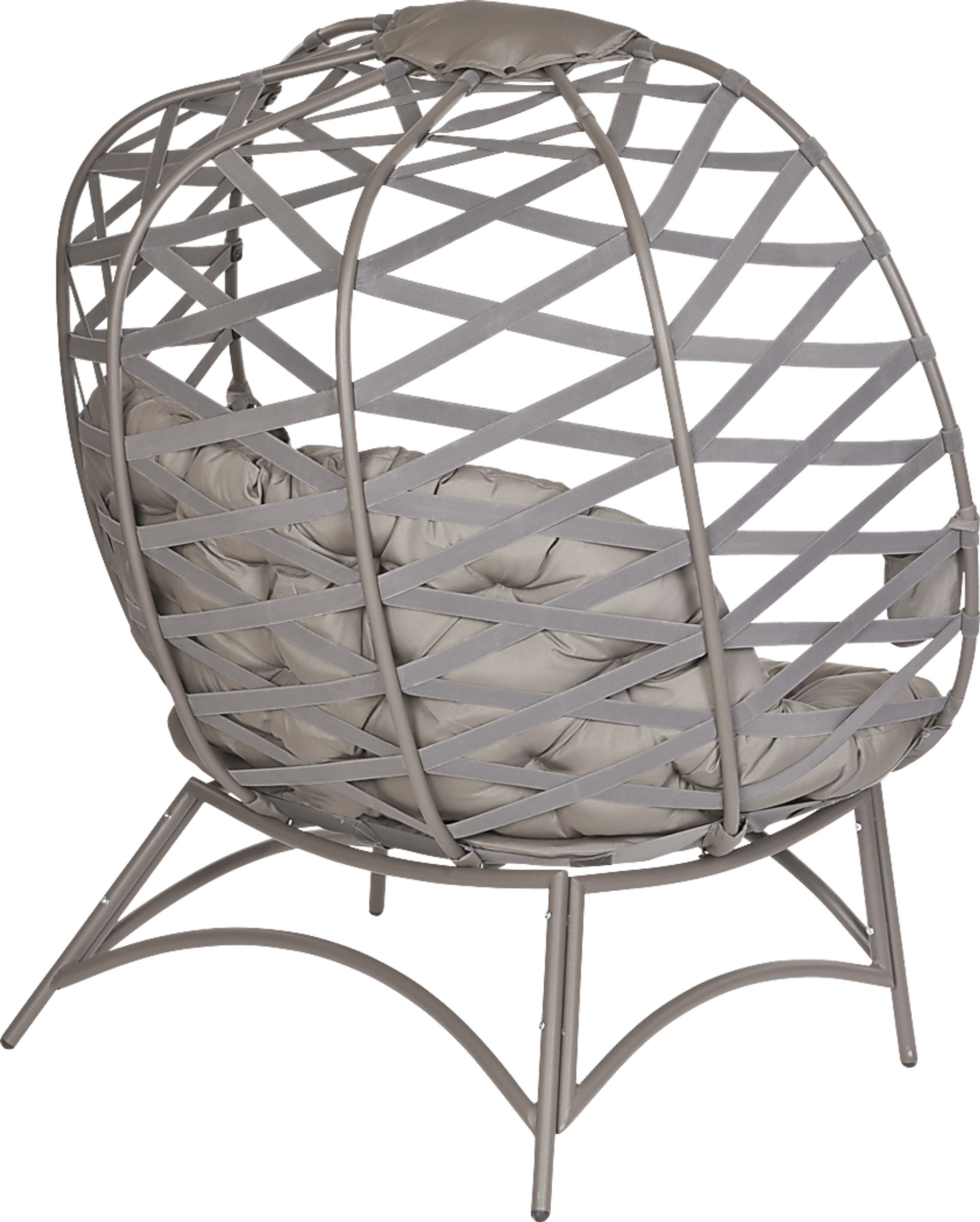 Outdoor Zabolio Beige Loveseat - Image 3