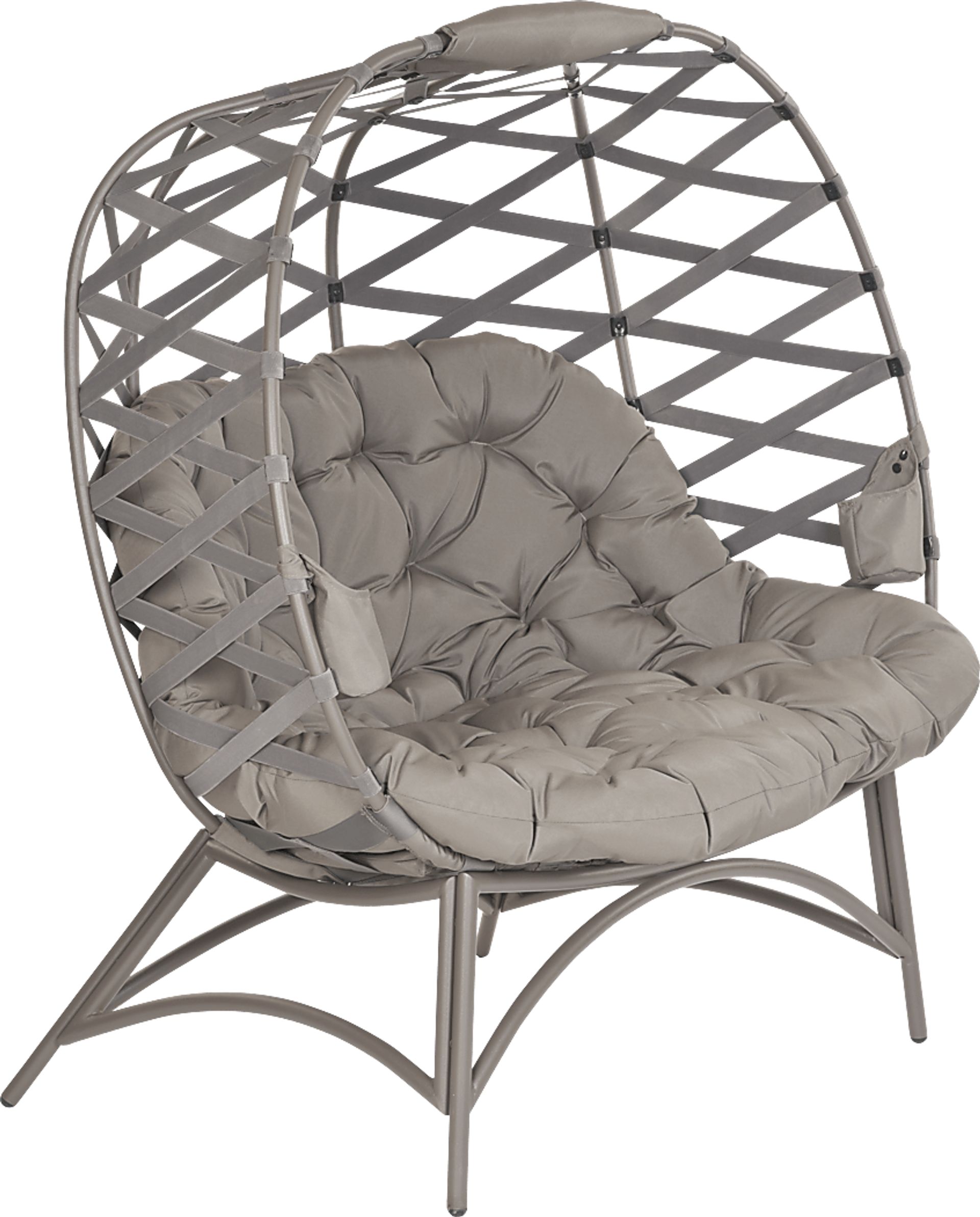 Outdoor Zabolio Beige Loveseat - Image 5
