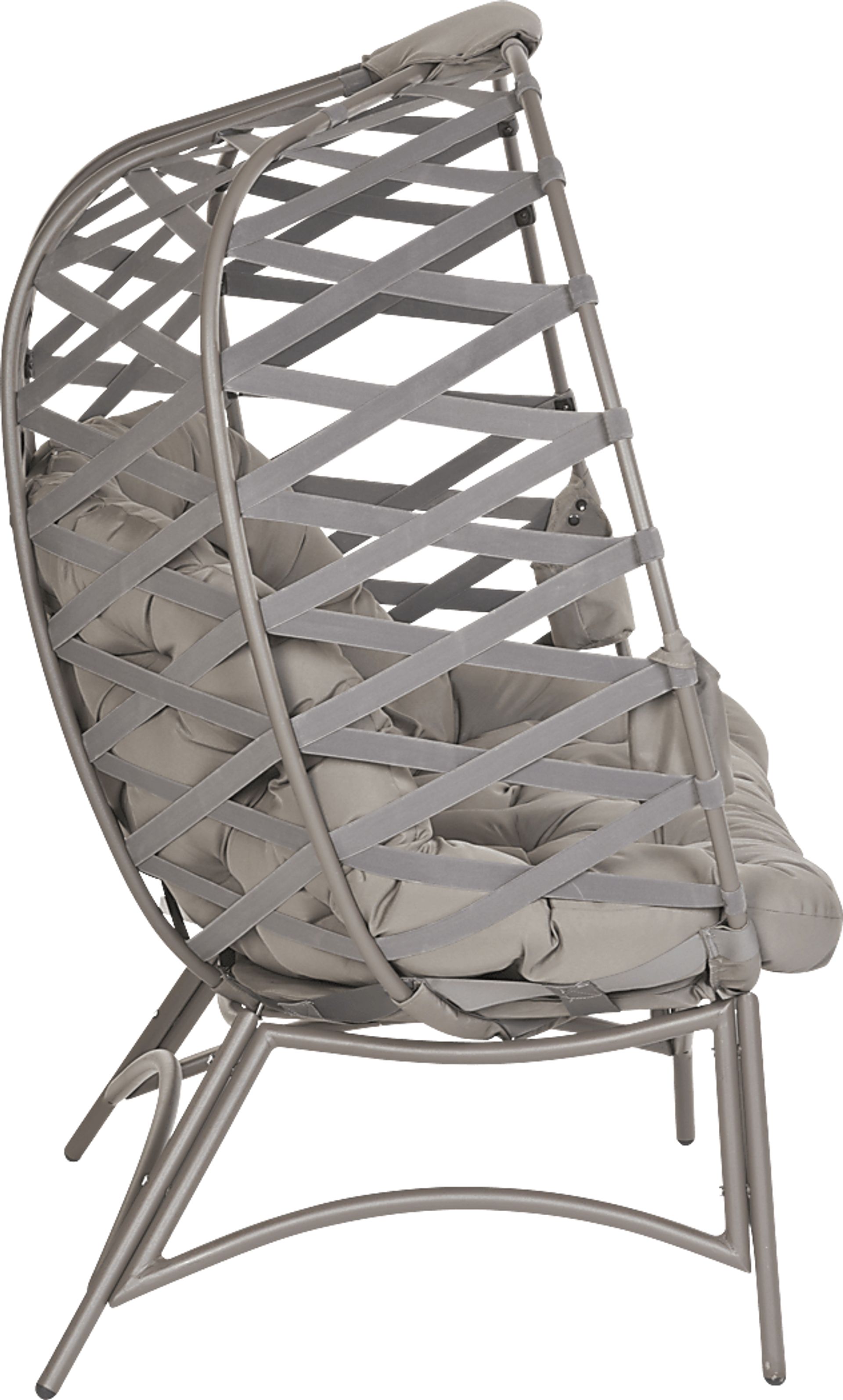 Outdoor Zabolio Beige Loveseat - Image 6
