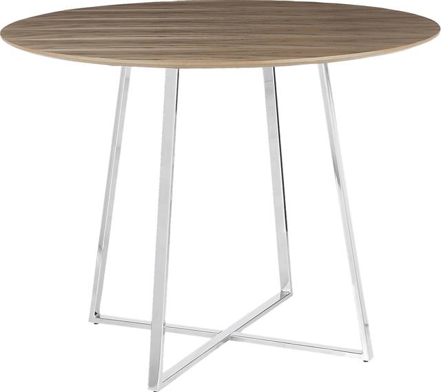 Ovalla Chrome Dining Table - Thumbnail - Image 1