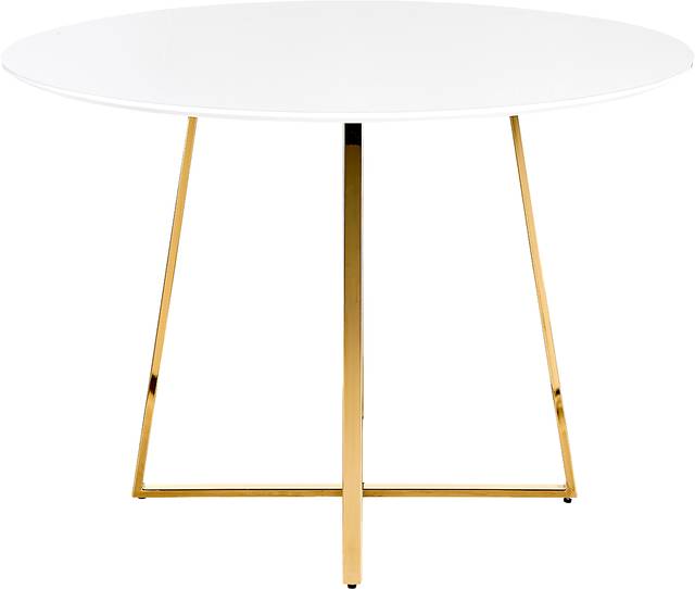 Ovalla I White Dining Table - Thumbnail - Image 2