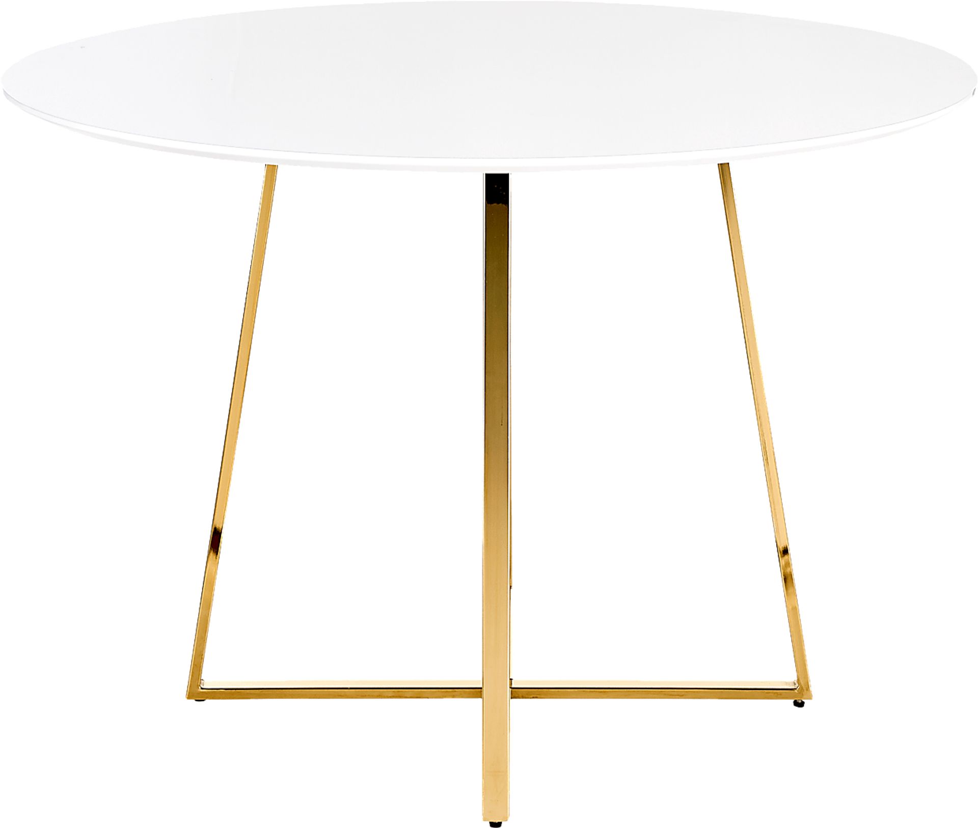 Ovalla I White Dining Table - Image 2