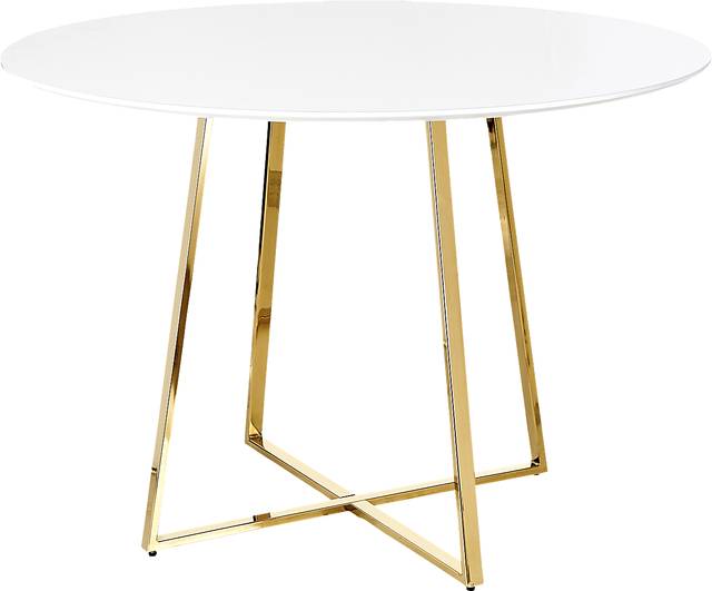 Ovalla I White Dining Table - Thumbnail - Image 3