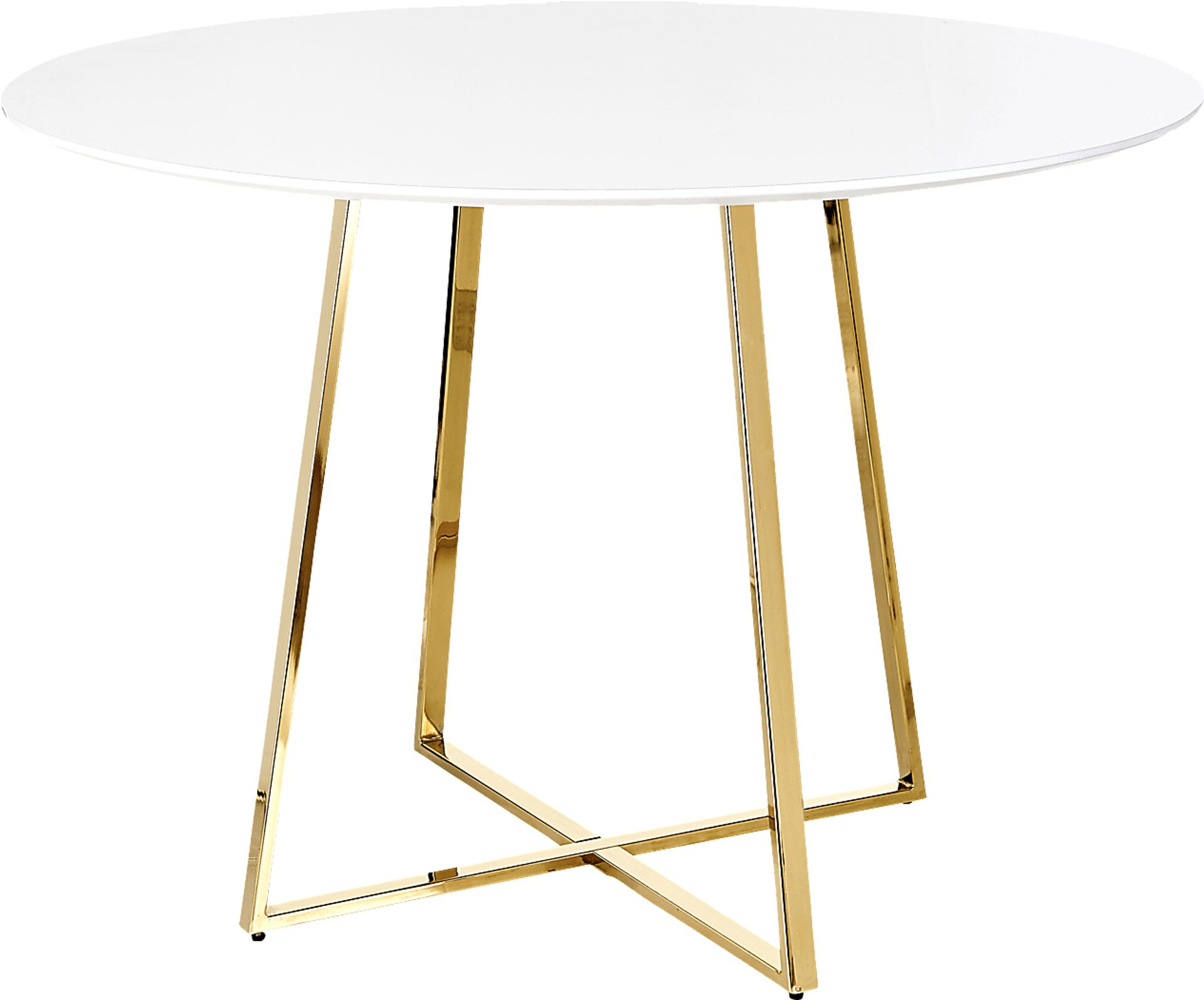 Ovalla I White Dining Table - Image 3