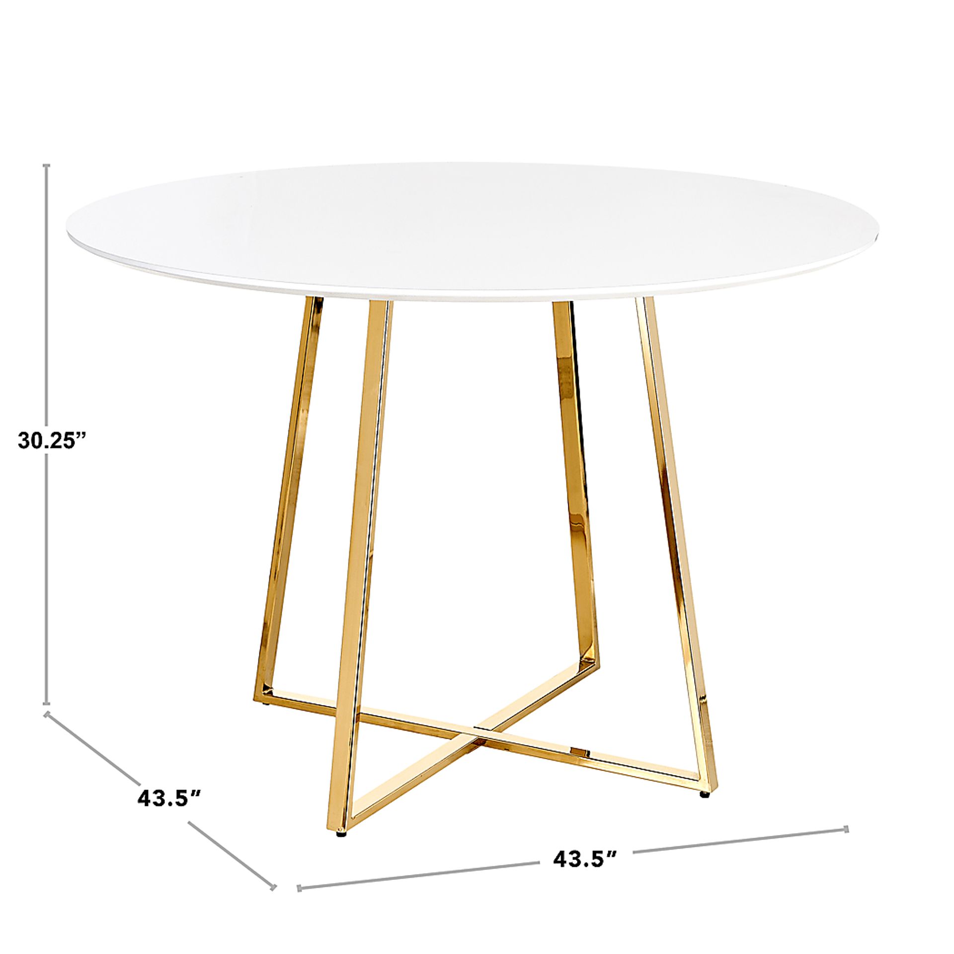 Ovalla I White Dining Table - Image 7